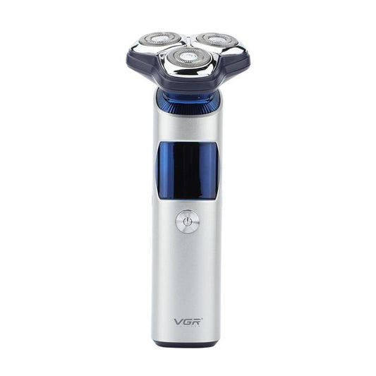 ماكينة حلاقة كهربائية VGR V-328 بشفرة قطع عائمة ثلاثية الأبعاد IPX7، V-328