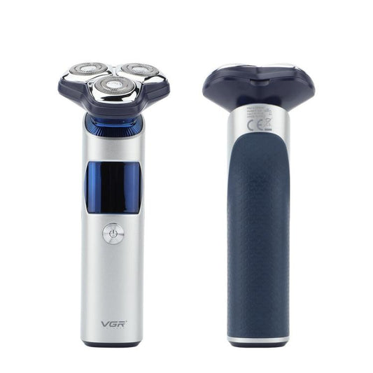 ماكينة حلاقة كهربائية VGR V-328 بشفرة قطع عائمة ثلاثية الأبعاد IPX7، V-328