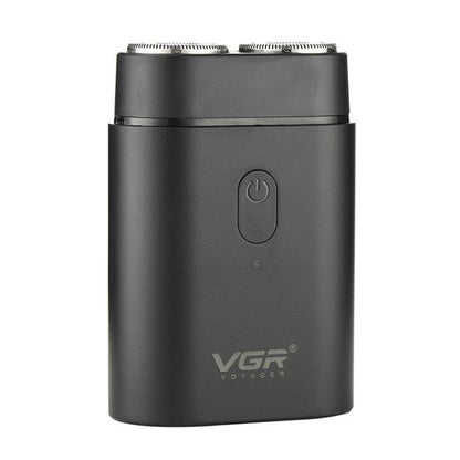 ماكينة حلاقة كهربائية محمولة VGR V-341 برأسين دوارين للحلاقة، V-341