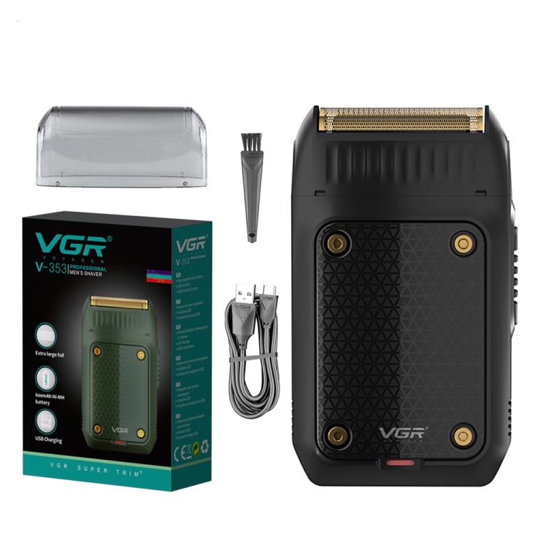 ماكينة حلاقة كهربائية محمولة VGR V-353 برأس قص عائم، V-353