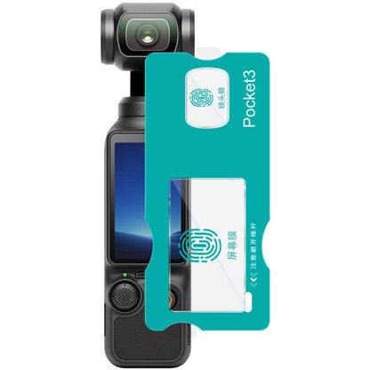 imak Tempered Glass Film with Camera Lens Film, Self-positioning Version, For DJI Osmo Action 5 Pro, For DJI Osmo Pocket 3, For DJI Osmo Action 4