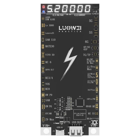 LUOWEI LW-B03 Battery Fast Charging Activation Board for iPhone/Android, LW-B03