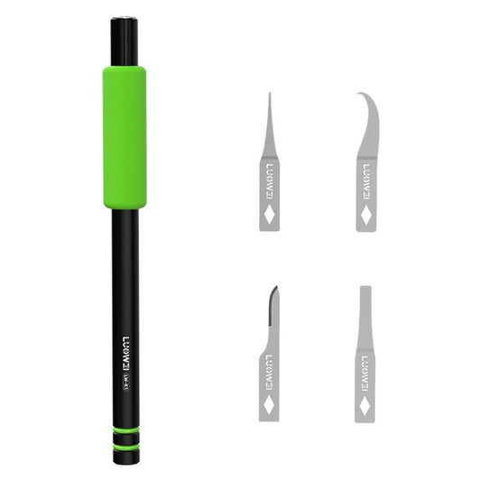LUOWEI LW-K1 4 in 1 Motherboard CPU IC Glue Quicky Remove Maintenance Knife Set, LW-K1