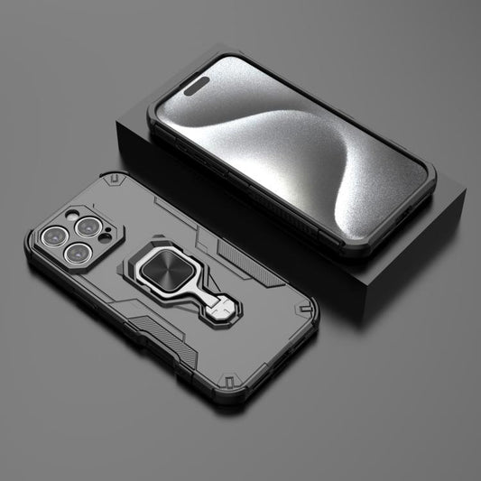 Metal Kickstand TPU Hybrid PC Phone Case, For iPhone 16 Pro Max, For iPhone 16 Pro, For iPhone 16 Plus, For iPhone 16