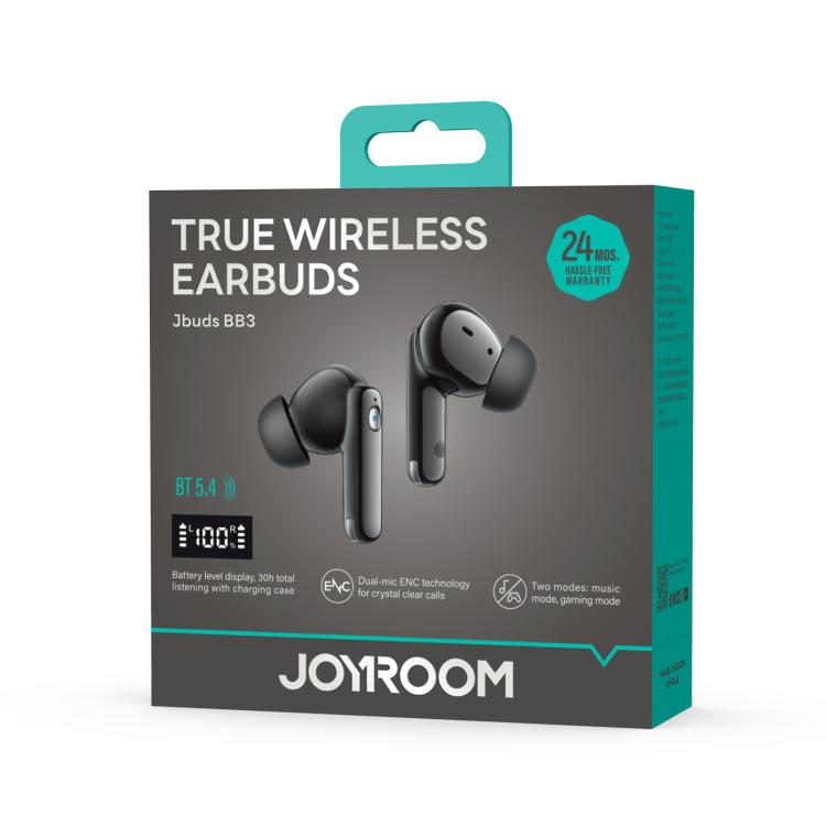 JOYROOM Jpods JR-BB3 True Wireless Earphones, JR-BB3
