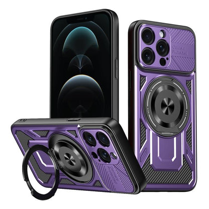 Armor Rotating Holder MagSafe Phone Case, For iPhone 12, For iPhone 12 Pro Max, For iPhone 12 Pro, For iPhone 11 Pro Max, For iPhone 11, For iPhone 11 Pro