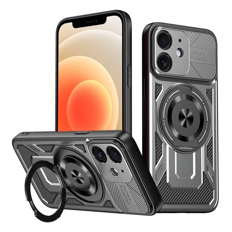 Armor Rotating Holder MagSafe Phone Case, For iPhone 12, For iPhone 12 Pro Max, For iPhone 12 Pro, For iPhone 11 Pro Max, For iPhone 11, For iPhone 11 Pro