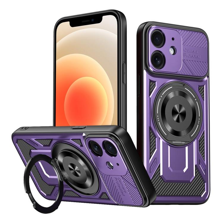 Armor Rotating Holder MagSafe Phone Case, For iPhone 12, For iPhone 12 Pro Max, For iPhone 12 Pro, For iPhone 11 Pro Max, For iPhone 11, For iPhone 11 Pro