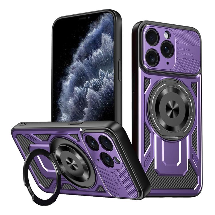 Armor Rotating Holder MagSafe Phone Case, For iPhone 12, For iPhone 12 Pro Max, For iPhone 12 Pro, For iPhone 11 Pro Max, For iPhone 11, For iPhone 11 Pro