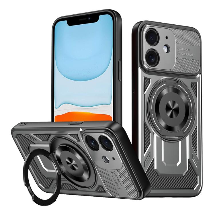Armor Rotating Holder MagSafe Phone Case, For iPhone 12, For iPhone 12 Pro Max, For iPhone 12 Pro, For iPhone 11 Pro Max, For iPhone 11, For iPhone 11 Pro