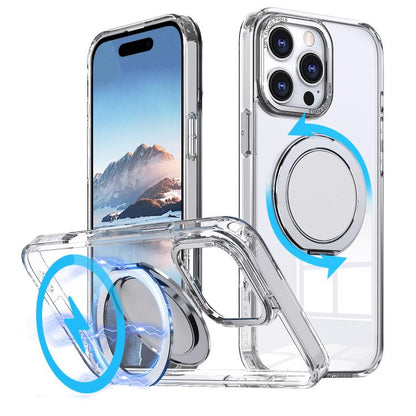 360-degree Rotating MagSafe Magnetic Holder Phone Case, For iPhone 17 Pro Max, For iPhone 17 Pro, For iPhone 17, For iPhone 17 Air, For iPhone 16e, For iPhone 16 Pro Max, For iPhone 16 Pro, For iPhone 16 Plus