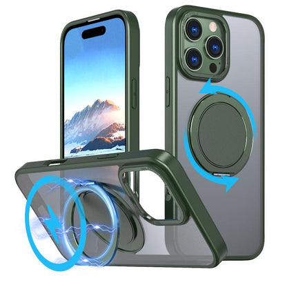 360-degree Rotating MagSafe Magnetic Holder Phone Case, For iPhone 17 Pro Max, For iPhone 17 Pro, For iPhone 17, For iPhone 17 Air, For iPhone 16e, For iPhone 16 Pro Max, For iPhone 16 Pro, For iPhone 16 Plus