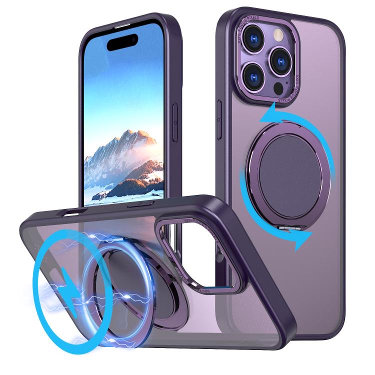360-degree Rotating MagSafe Magnetic Holder Phone Case, For iPhone 17 Pro Max, For iPhone 17 Pro, For iPhone 17, For iPhone 17 Air, For iPhone 16e, For iPhone 16 Pro Max, For iPhone 16 Pro, For iPhone 16 Plus