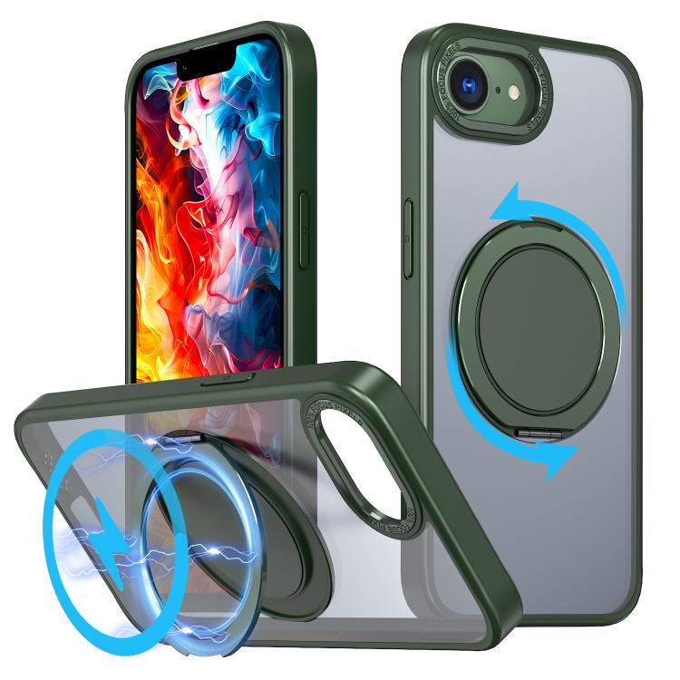 360-degree Rotating MagSafe Magnetic Holder Phone Case, For iPhone 17 Pro Max, For iPhone 17 Pro, For iPhone 17, For iPhone 17 Air, For iPhone 16e, For iPhone 16 Pro Max, For iPhone 16 Pro, For iPhone 16 Plus