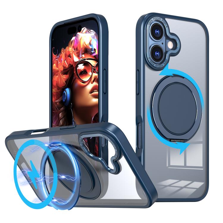 360-degree Rotating MagSafe Magnetic Holder Phone Case, For iPhone 17 Pro Max, For iPhone 17 Pro, For iPhone 17, For iPhone 17 Air, For iPhone 16e, For iPhone 16 Pro Max, For iPhone 16 Pro, For iPhone 16 Plus