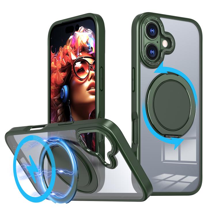 360-degree Rotating MagSafe Magnetic Holder Phone Case, For iPhone 17 Pro Max, For iPhone 17 Pro, For iPhone 17, For iPhone 17 Air, For iPhone 16e, For iPhone 16 Pro Max, For iPhone 16 Pro, For iPhone 16 Plus
