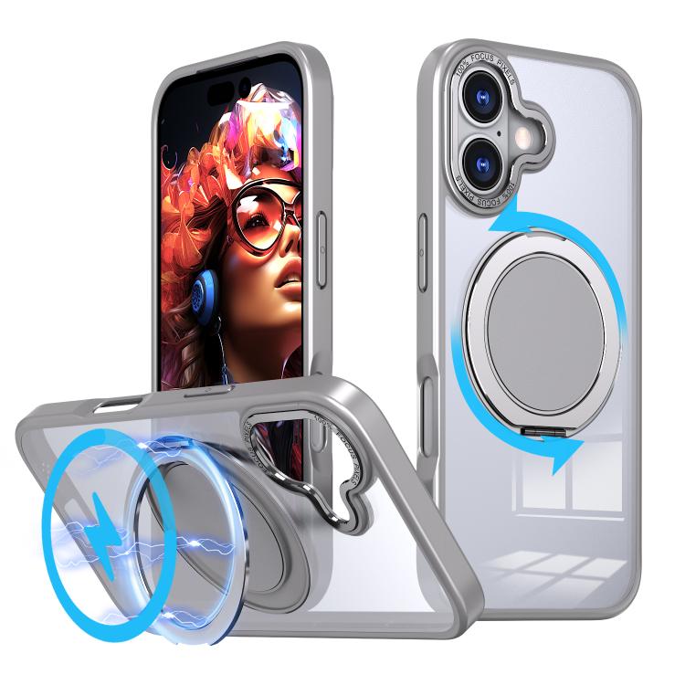 360-degree Rotating MagSafe Magnetic Holder Phone Case, For iPhone 17 Pro Max, For iPhone 17 Pro, For iPhone 17, For iPhone 17 Air, For iPhone 16e, For iPhone 16 Pro Max, For iPhone 16 Pro, For iPhone 16 Plus