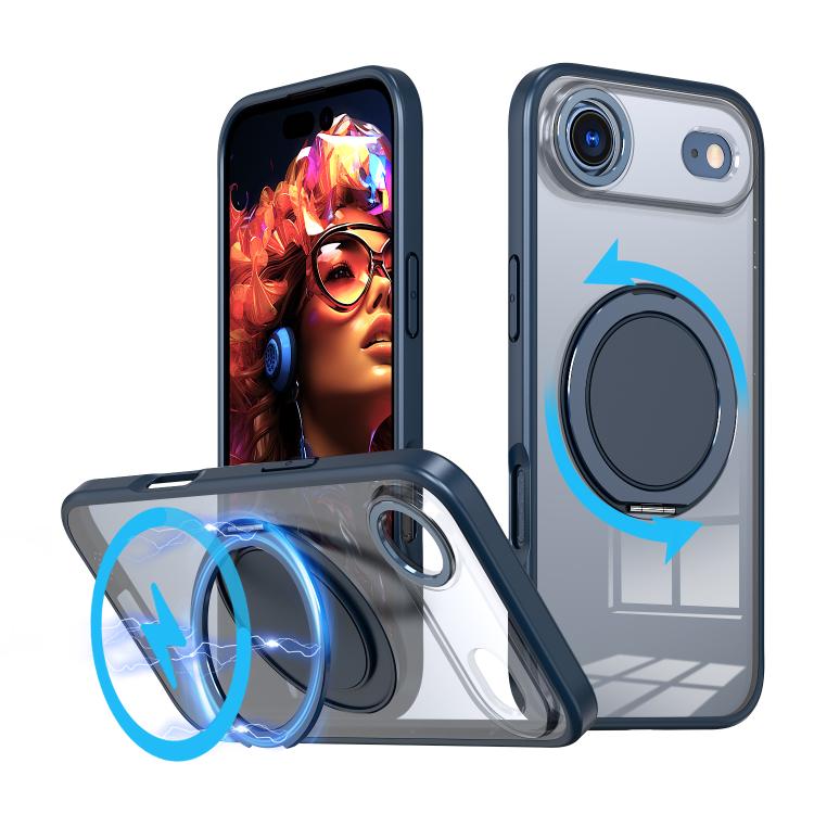 360-degree Rotating MagSafe Magnetic Holder Phone Case, For iPhone 17 Pro Max, For iPhone 17 Pro, For iPhone 17, For iPhone 17 Air, For iPhone 16e, For iPhone 16 Pro Max, For iPhone 16 Pro, For iPhone 16 Plus
