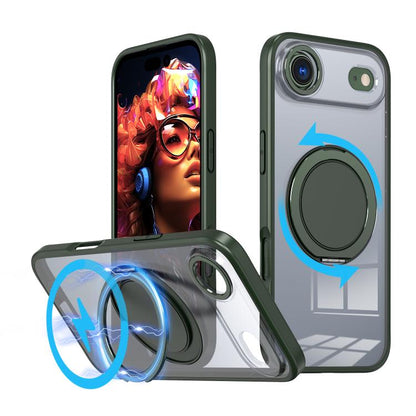 360-degree Rotating MagSafe Magnetic Holder Phone Case, For iPhone 17 Pro Max, For iPhone 17 Pro, For iPhone 17, For iPhone 17 Air, For iPhone 16e, For iPhone 16 Pro Max, For iPhone 16 Pro, For iPhone 16 Plus