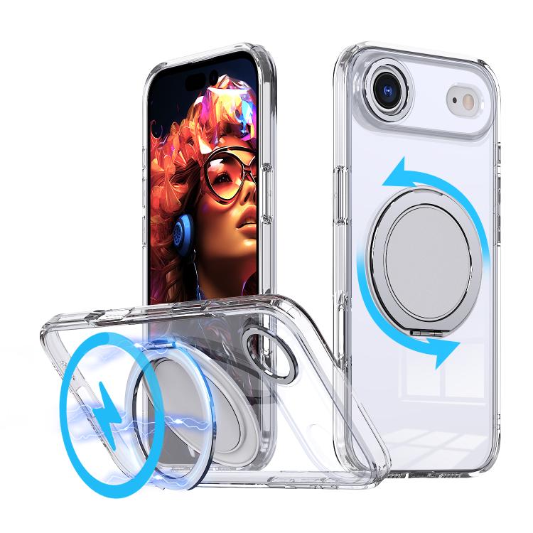 360-degree Rotating MagSafe Magnetic Holder Phone Case, For iPhone 17 Pro Max, For iPhone 17 Pro, For iPhone 17, For iPhone 17 Air, For iPhone 16e, For iPhone 16 Pro Max, For iPhone 16 Pro, For iPhone 16 Plus