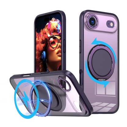 360-degree Rotating MagSafe Magnetic Holder Phone Case, For iPhone 17 Pro Max, For iPhone 17 Pro, For iPhone 17, For iPhone 17 Air, For iPhone 16e, For iPhone 16 Pro Max, For iPhone 16 Pro, For iPhone 16 Plus