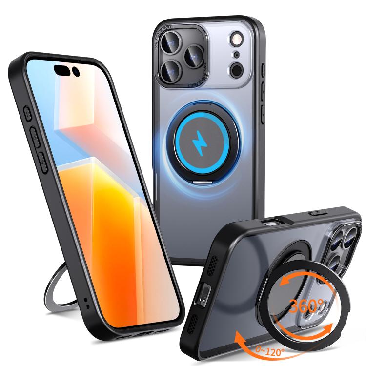 360-degree Rotating MagSafe Magnetic Holder Phone Case, For iPhone 17 Pro Max, For iPhone 17 Pro, For iPhone 17, For iPhone 17 Air, For iPhone 16e, For iPhone 16 Pro Max, For iPhone 16 Pro, For iPhone 16 Plus