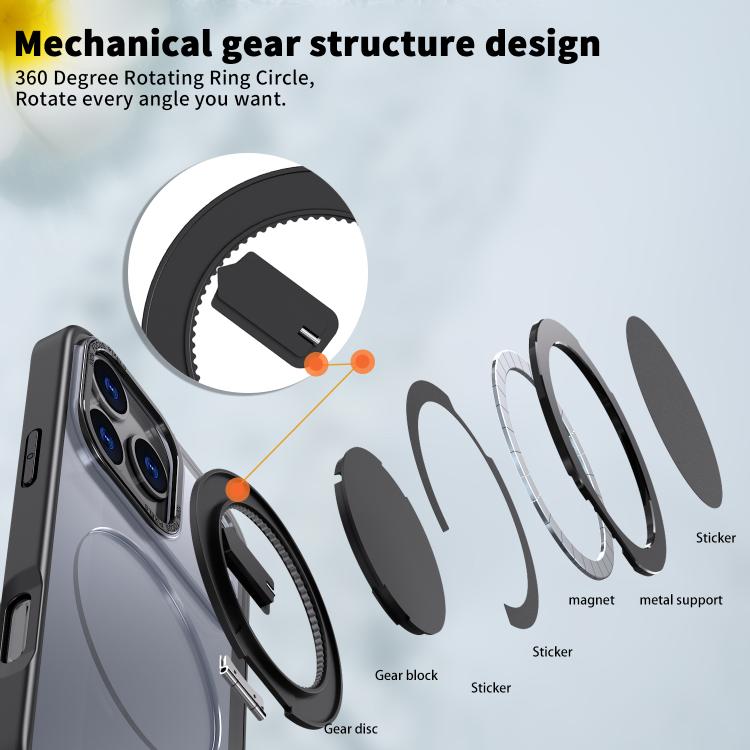 360-degree Rotating MagSafe Magnetic Holder Phone Case, For iPhone 17 Pro Max, For iPhone 17 Pro, For iPhone 17, For iPhone 17 Air, For iPhone 16e, For iPhone 16 Pro Max, For iPhone 16 Pro, For iPhone 16 Plus