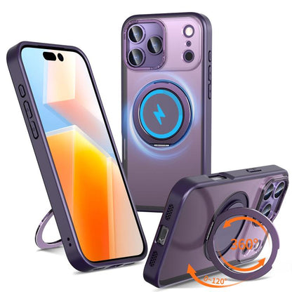 360-degree Rotating MagSafe Magnetic Holder Phone Case, For iPhone 17 Pro Max, For iPhone 17 Pro, For iPhone 17, For iPhone 17 Air, For iPhone 16e, For iPhone 16 Pro Max, For iPhone 16 Pro, For iPhone 16 Plus