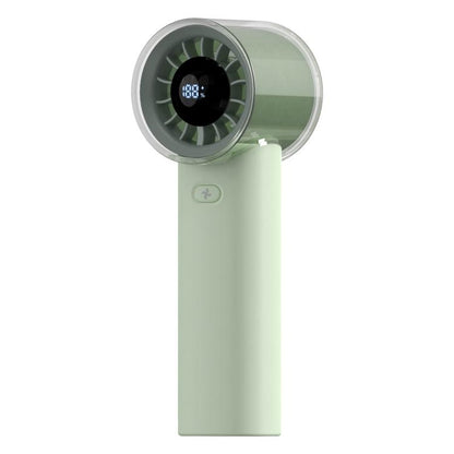 HX-F369 LED Digital Display High Speed Handheld Fan