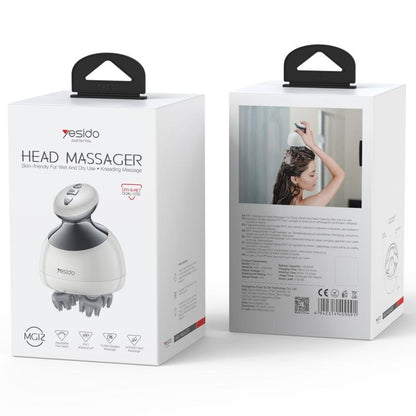 Yesido MG12 IPX7 Waterproof Intelligent Head Massager Care Instrument