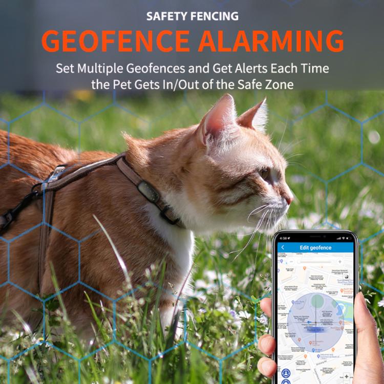 RF-V53 IP67 Waterproof Pet GPS Collar Tracking Device Anti-loss Positioner, RF-V53