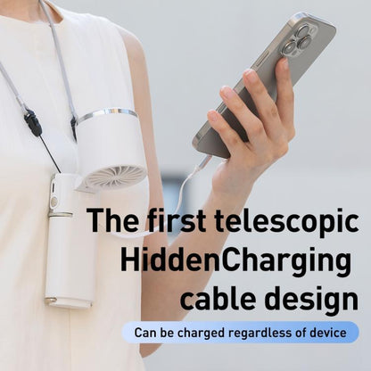 MF119 High Speed Ice Compress Handheld Fan with Retractable Cord