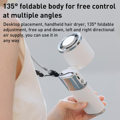 MF119 High Speed Ice Compress Handheld Fan with Retractable Cord