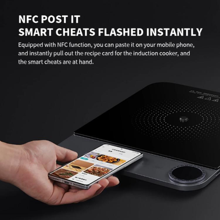 Original Xiaomi Mijia Smart Ultra-thin Induction Cooker 2100W Home Induction Cooker, Mijia Ultra-thin Induction Cooker