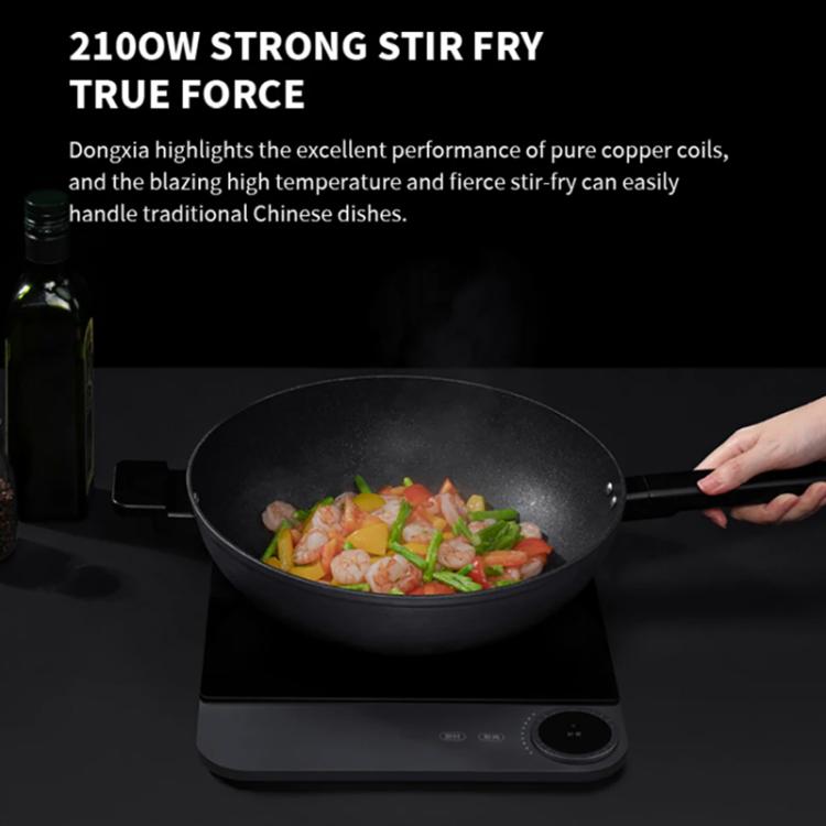Original Xiaomi Mijia Smart Ultra-thin Induction Cooker 2100W Home Induction Cooker, Mijia Ultra-thin Induction Cooker