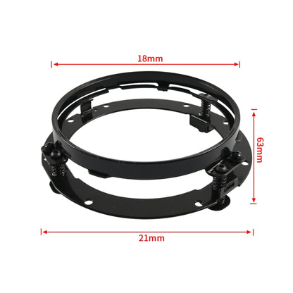 Motorcycle 7 inch Round Headlight Ring Mounting Bracket for Harley Davidson, 7 inch Round Headlight Ring, 7 inch Round Headlight Bracket