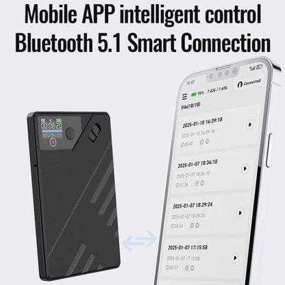 JNN A5 OLED Display Smart AI Magnetic Recorder Support APP Control