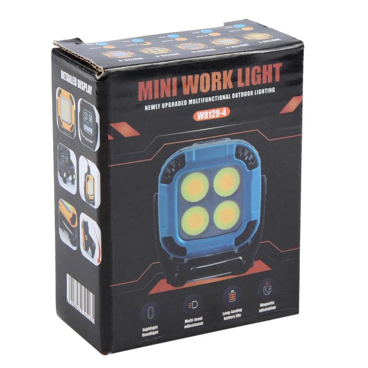 W8129-4 Mini Multi-function Work Light Outdoor Tent Camping Light, W8129-4