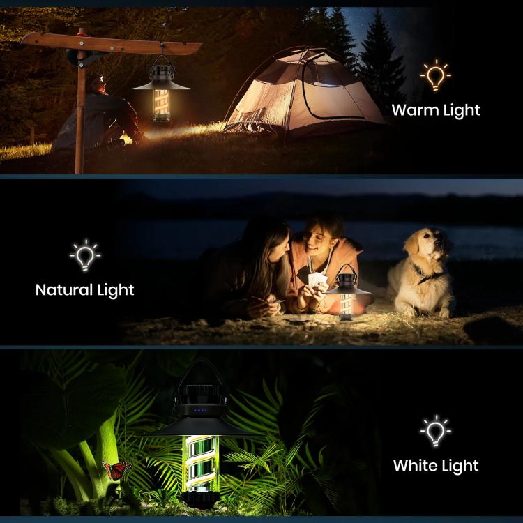 KXK-818 Outdoor Emergency Lamp Camping Light Portable Tent Lantern, KXK-818