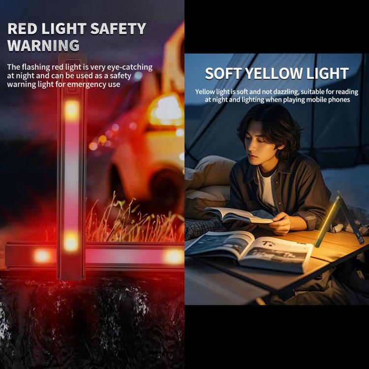 W09 Multifunctional Folding Pen Lamp LED Outdoor Work Flashlight, W09