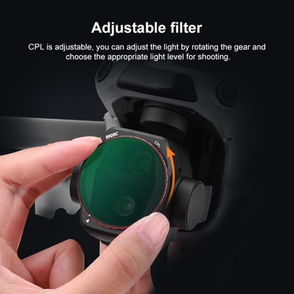 فلتر عدسة كاميرا DJI Air 3S BRDRC، UV، CPL، ND8، ND16، ND32، ND64، ليلي، 3 في 1 CPL UV ND16، 4 في 1 CPL ND16-64، 6 في 1 ND8-64 UV CPL