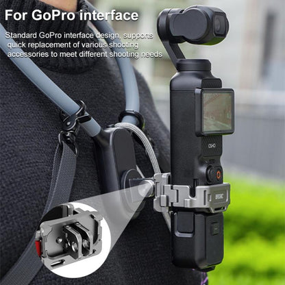 حامل تمديد الحذاء البارد متعدد الوظائف من BRDRC سريع التجميع، لـ DJI Osmo Pocket 3
