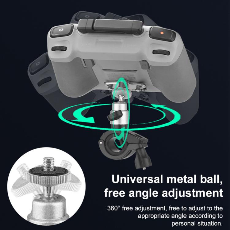 محول التحكم عن بعد للطائرات بدون طيار BRDRC، قاعدة حامل الدراجة، لـ DJI RC / RC 2