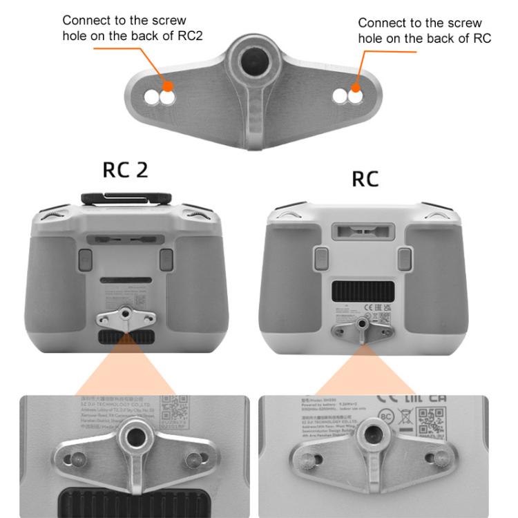 محول التحكم عن بعد للطائرات بدون طيار BRDRC، قاعدة حامل الدراجة، لـ DJI RC / RC 2