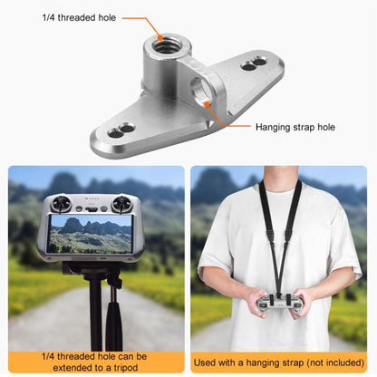 محول التحكم عن بعد للطائرات بدون طيار BRDRC، قاعدة حامل الدراجة، لـ DJI RC / RC 2