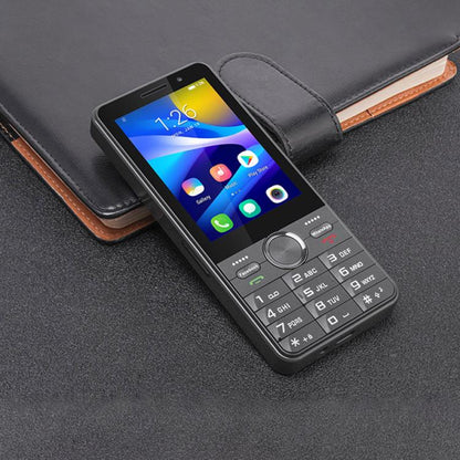 هاتف UNIWA XS24 بلوحة مفاتيح، 2 جيجابايت + 16 جيجابايت، شاشة 3.5 بوصة، أندرويد 8.1، معالج Mediatek MT6737M رباعي النواة، مصابيح يدوية، شبكة 4G، يدعم متجر جوجل، قابس الاتحاد الأوروبي، قابس الولايات المتحدة، قابس المملكة المتحدة، قابس أستراليا