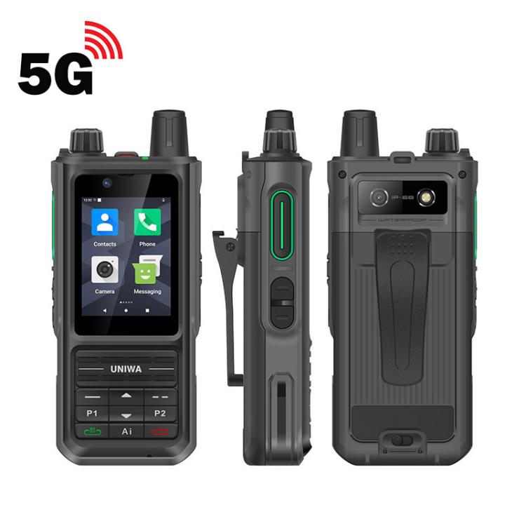هاتف UNIWA NR120 PoC اللاسلكي المتين، 3 جيجابايت + 32 جيجابايت، شاشة 2.4 بوصة، أندرويد 13 Unisoc T158 ثماني النواة، الشبكة: 5G، NFC، SOS، قابس الاتحاد الأوروبي، قابس الولايات المتحدة، قابس المملكة المتحدة، قابس أستراليا