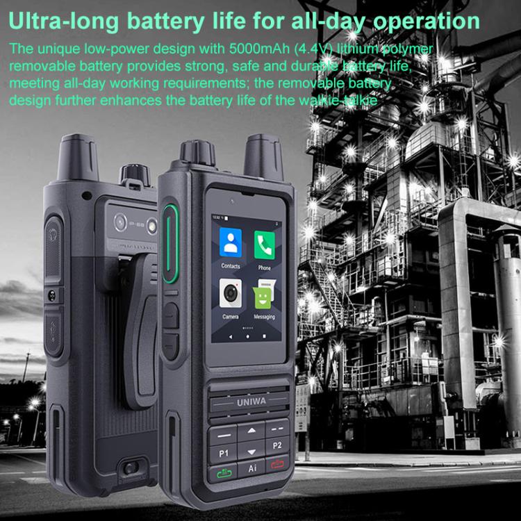 هاتف UNIWA NR120 PoC اللاسلكي المتين، 3 جيجابايت + 32 جيجابايت، شاشة 2.4 بوصة، أندرويد 13 Unisoc T158 ثماني النواة، الشبكة: 5G، NFC، SOS، قابس الاتحاد الأوروبي، قابس الولايات المتحدة، قابس المملكة المتحدة، قابس أستراليا