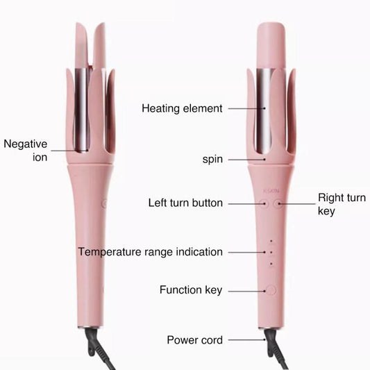 K-SKIN K3 Automatic Electric Hair Curler Iron Hair Styling Tool, K3 (EU Plug), K3 (UK Plug)