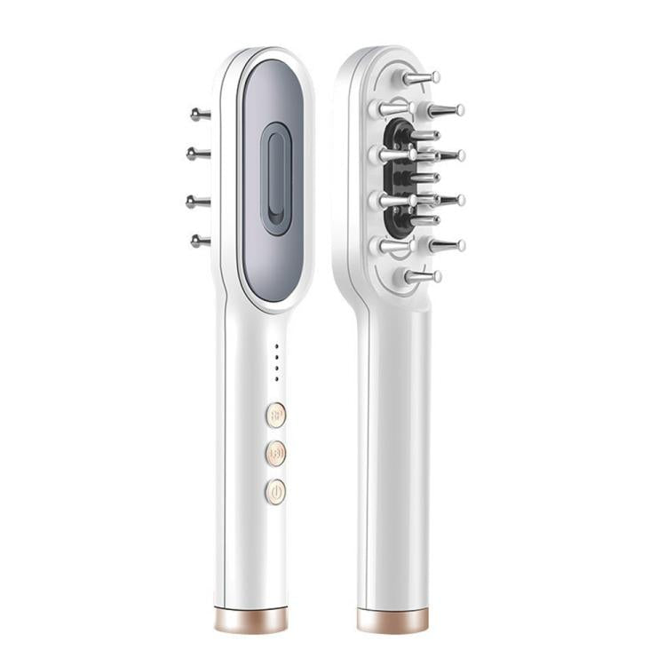 مشط تدليك للعناية بالشعر بتقنية IPL بتيار كهربائي دقيق EMS KD3806 من K-SKIN، KD3806 (أبيض)، KD3806 (رمادي)